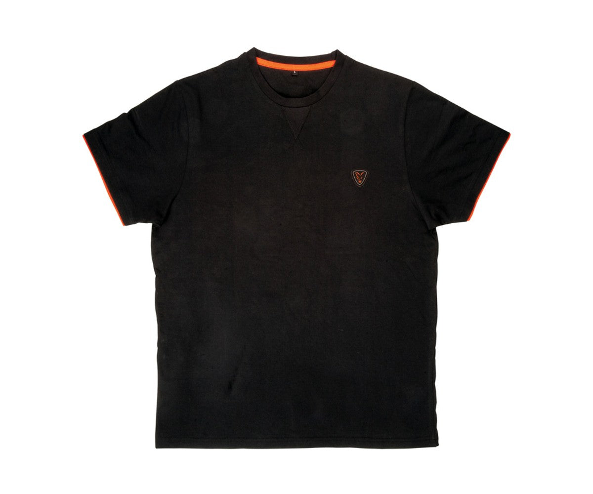 Тениска Black Orange Brushed Cotton T