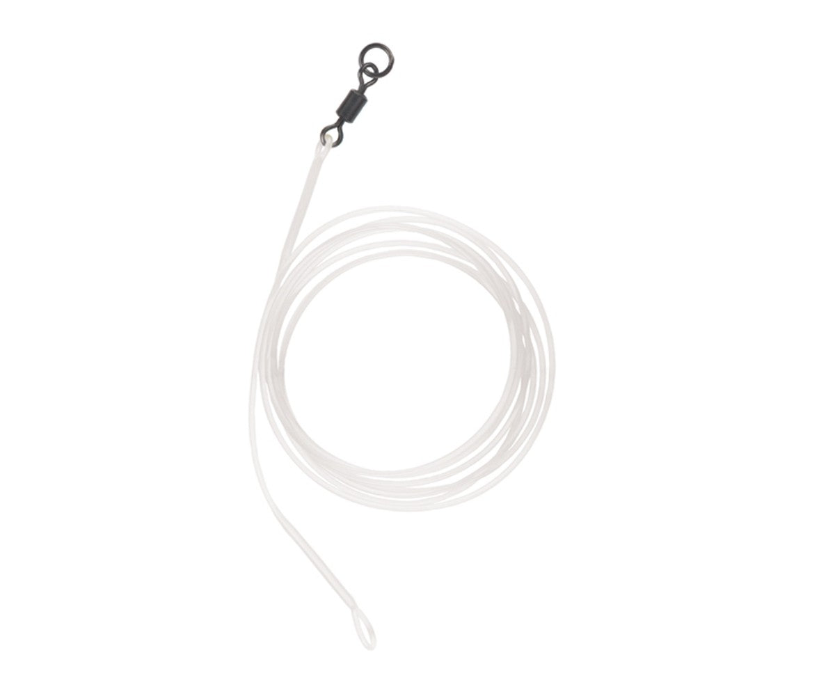 Готов флуорокарбон повод с вирбел Fluoro Leader Ring Swivel
