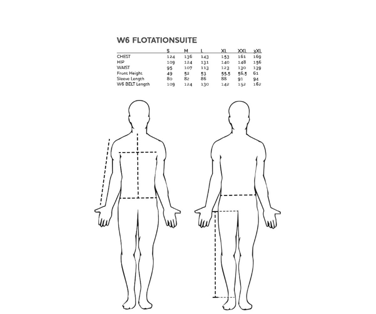 Плуващ костюм Westin W6 Flotation Suit Midnight Sun