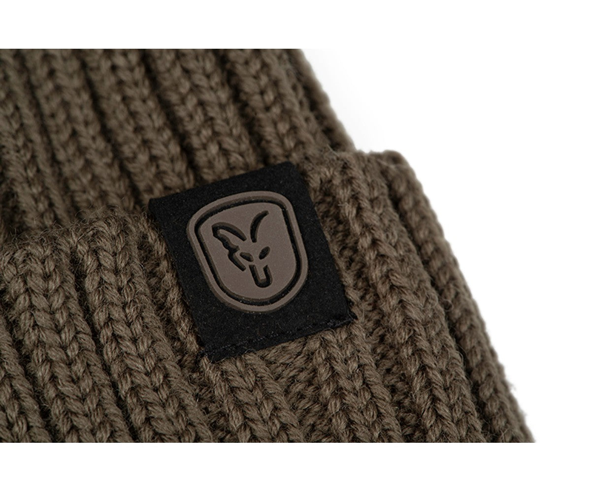 Шапка Fox Heavy Knit Bobble Hat