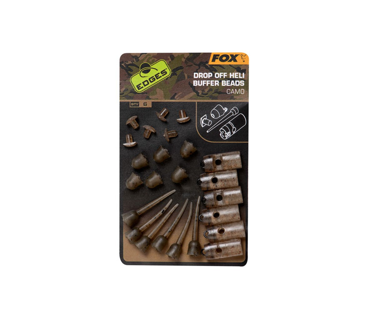 Материали за монтаж Fox Edges Camo Drop Off Heli Buffer Bead Kit