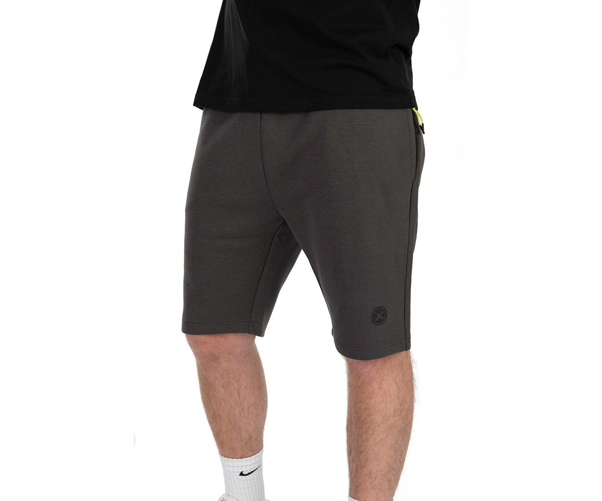 Къси панталони Matrix Jogger Shorts, Dark Grey / Lime