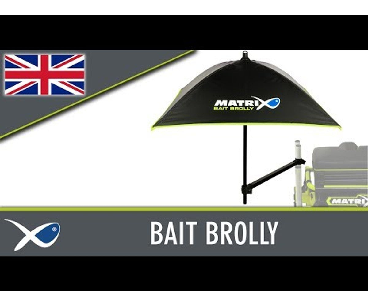 Чадър Matrix Bait Brolley & Support Аrm