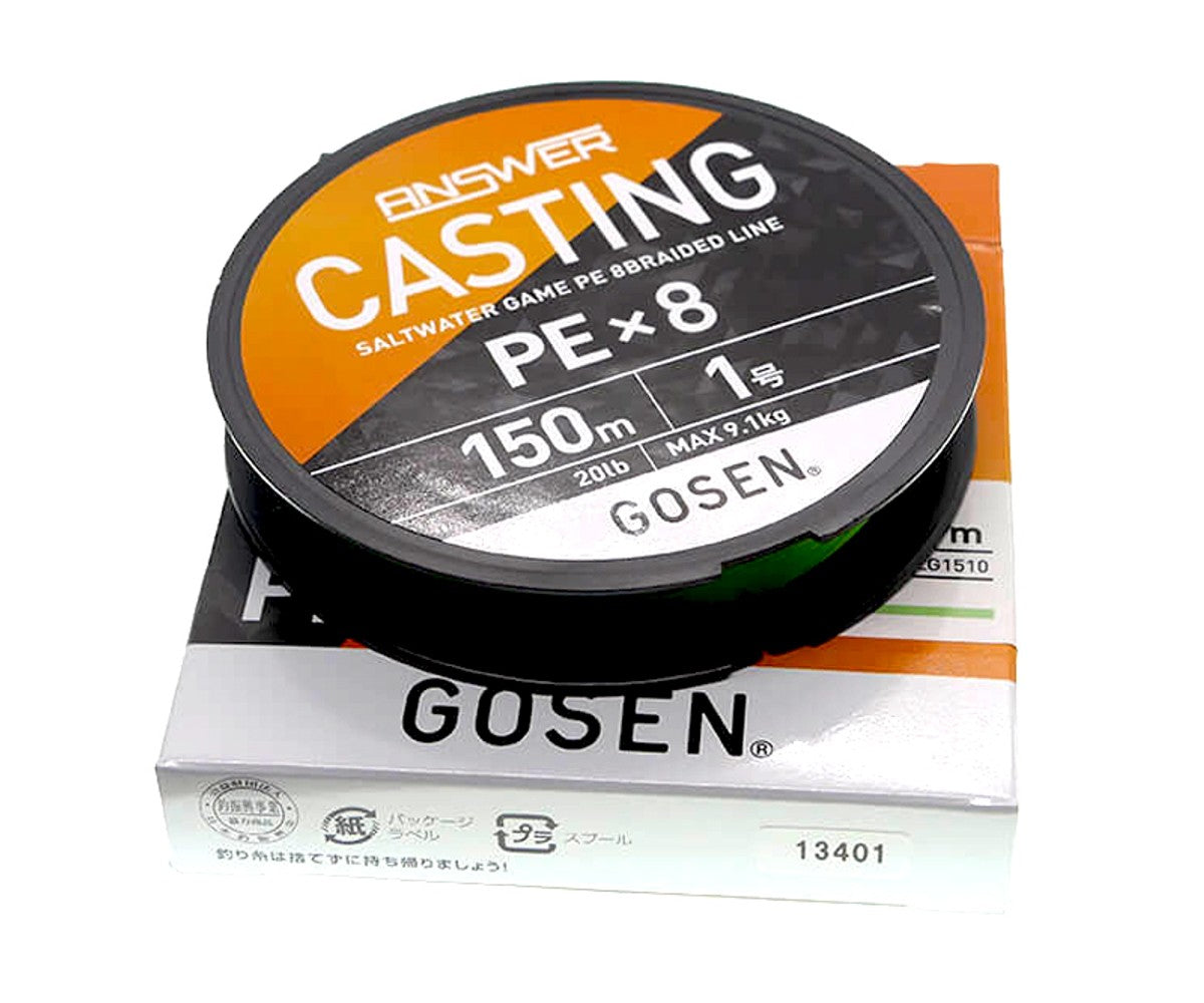 Влакно плетено Gosen Answer Casting PE X8