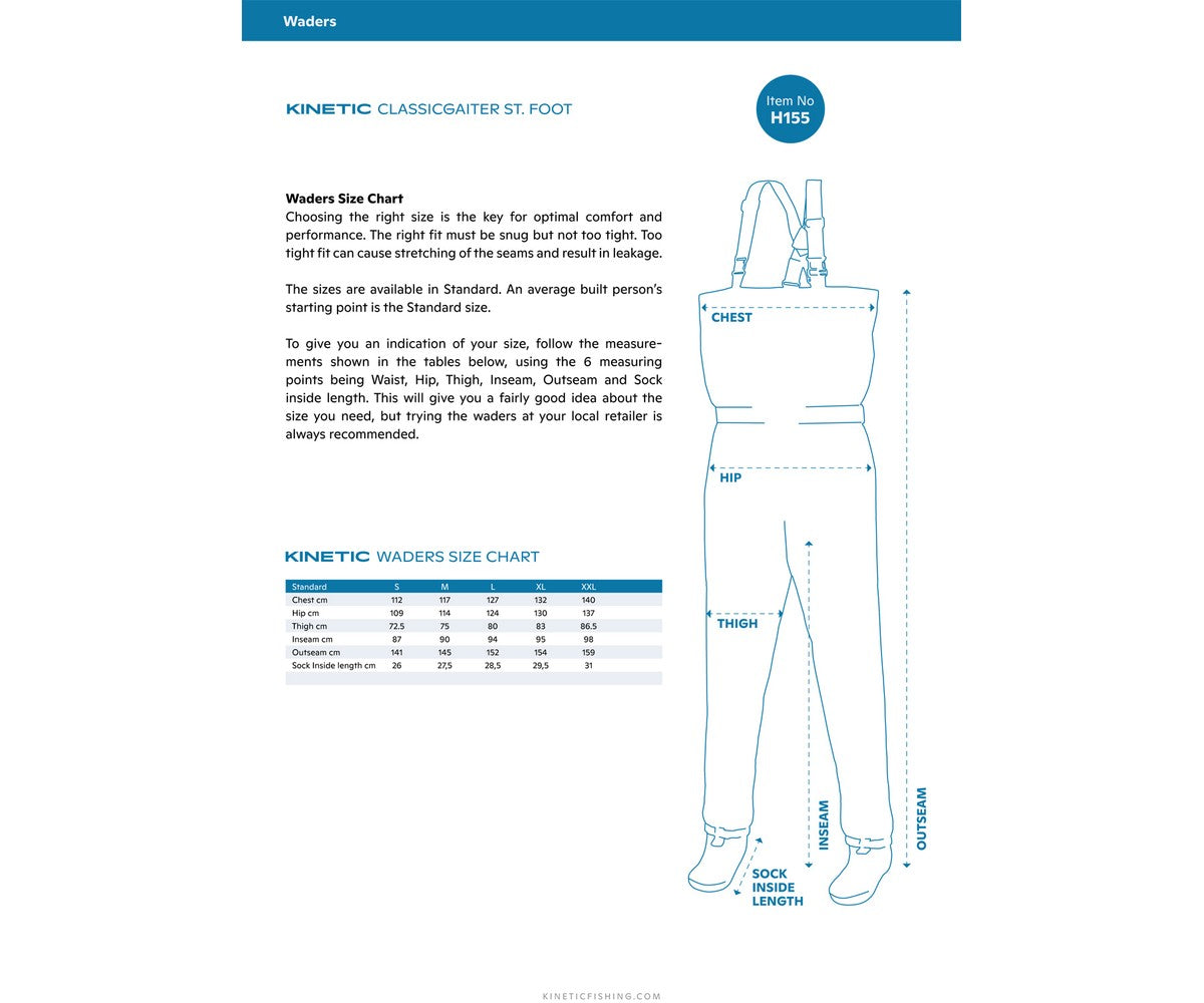 Гащеризон Kinetic ClassicGaiter St. Foot