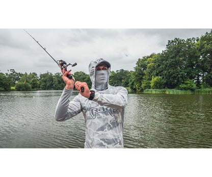 Слънцезащитна блуза Fox Rage UV Hooded Light Cam Top