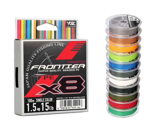 Плетено влакно YGK Frontier X8 - специална селекция