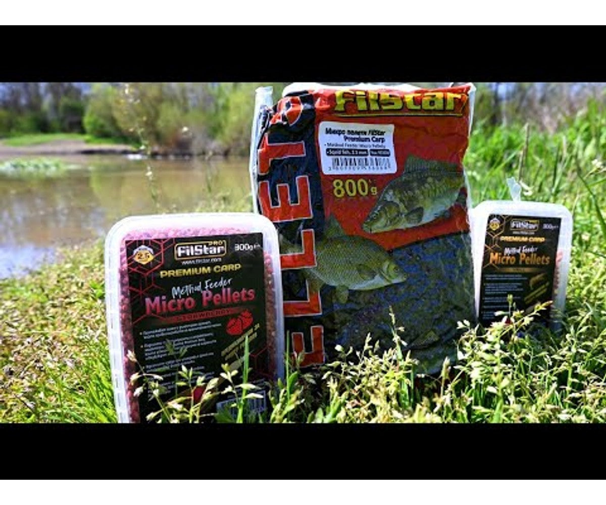 Микро пелети FilStar Premium Carp Method Feeder Micro Pellets