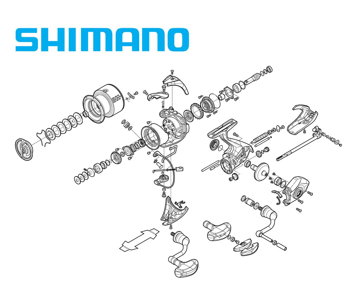 Резервни части за макари Shimano