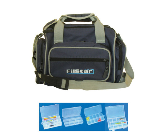 Чанта за спининг KK24 Combo DeLuxe с 6 кутии