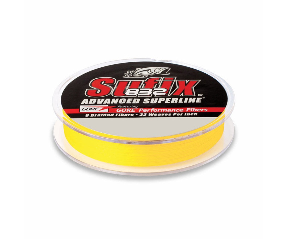 Плетено влакно Sufix 832 - Hi-Vis Yellow