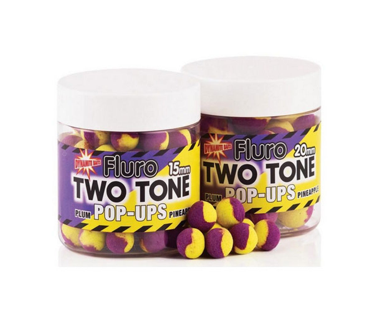 Плуващи топчета DB Boilie Pop Up Two Tone - Plum & Pineapple