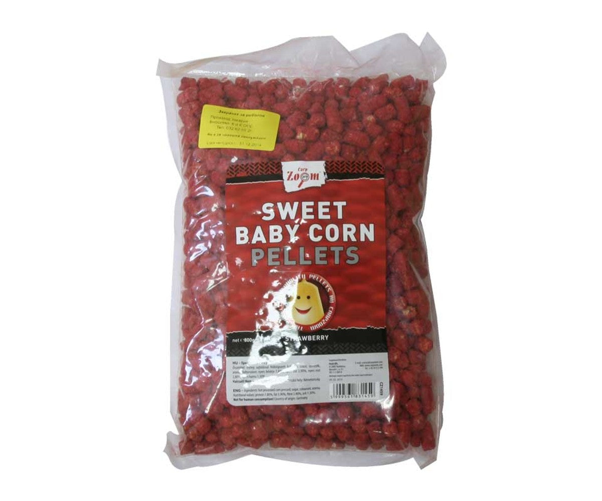 Пелети CZ Sweet Baby Corn Pellets Strawberry