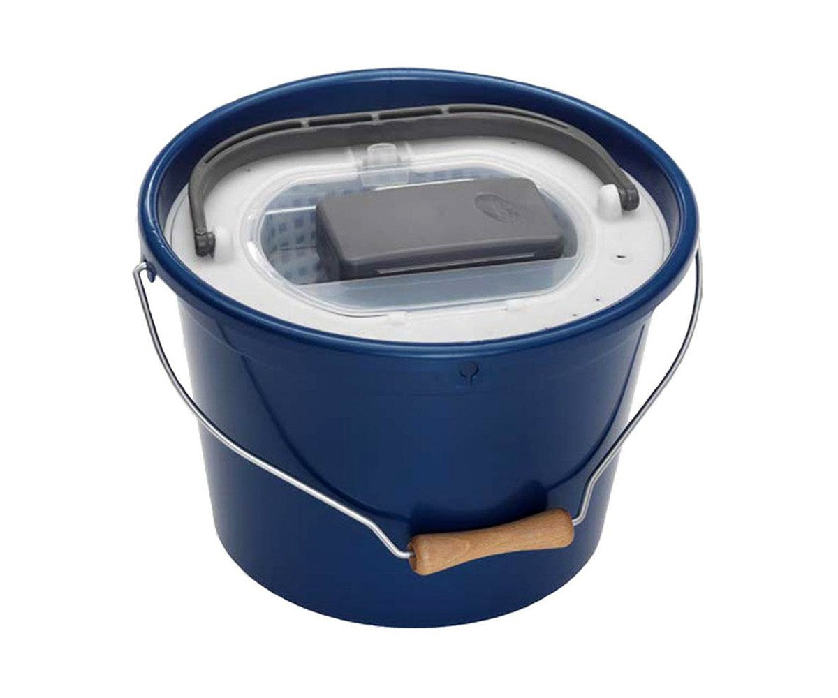 Кофа за жива стръв кръгла+помпа и капак