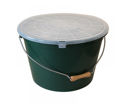 Кофа за жива стръв 25 литра кръгла+помпа