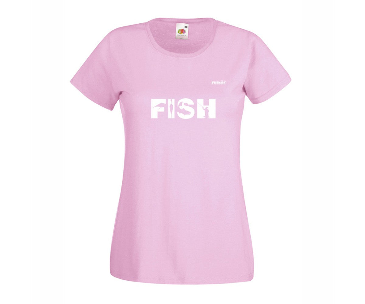 Тениска FISH дамска, розова
