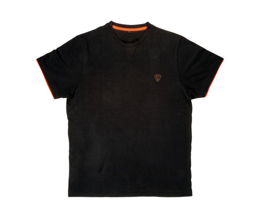 Тениска Black Orange Brushed Cotton T