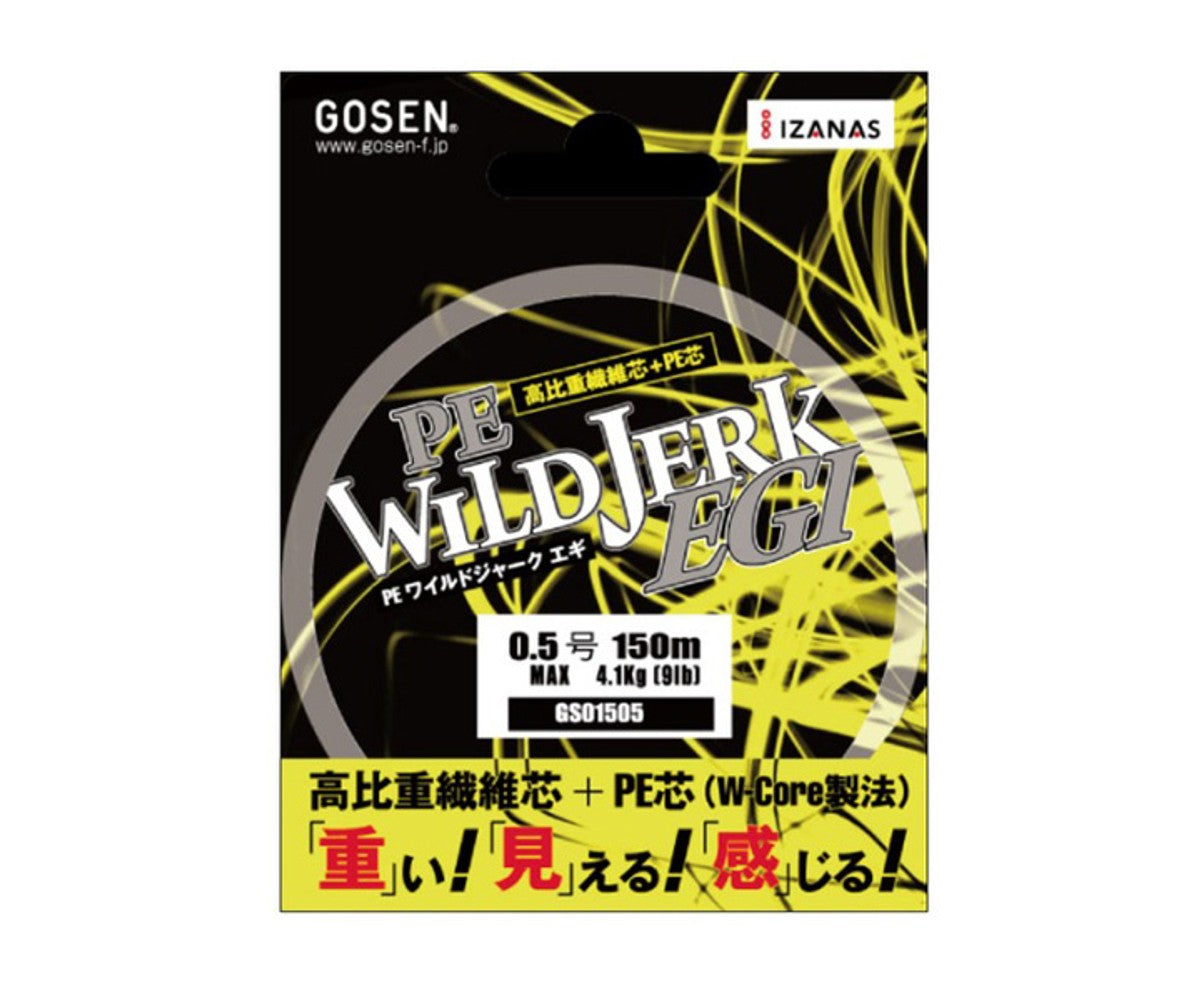 Плетено влакно Gosen PE Wild Jerk Egi