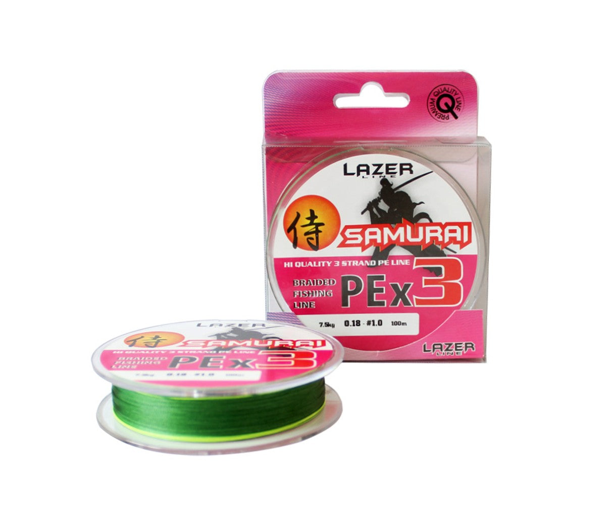 Плетено влакно Lazer Samurai PE 3