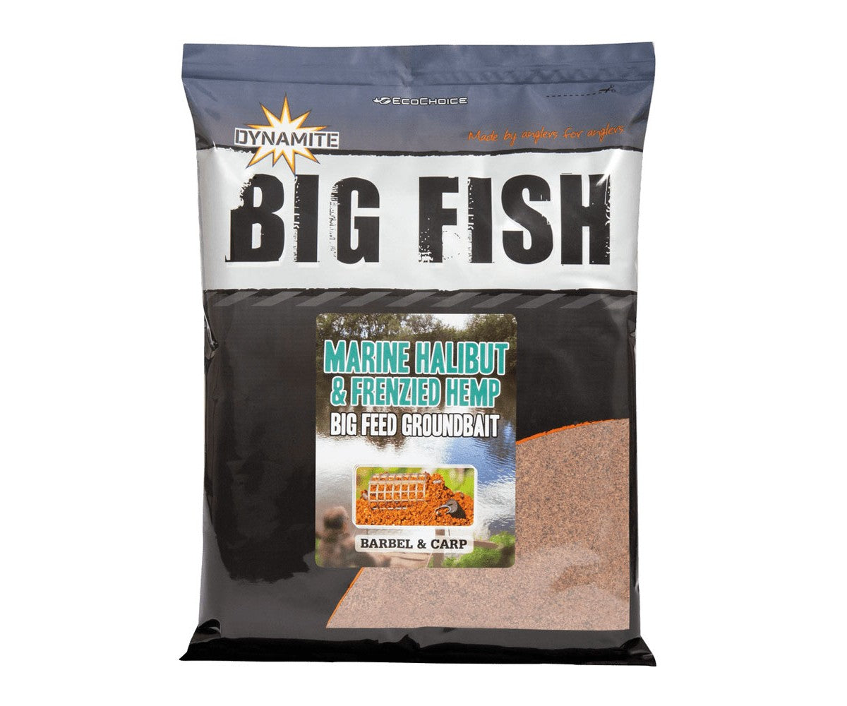 Захранка DB - Big Fish - Marine Halibut & Frenzied Hemp Groundbait