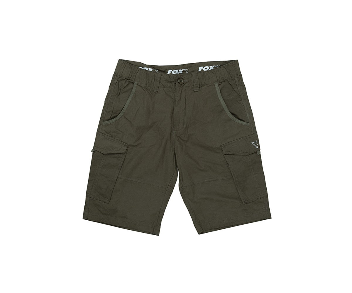Къси панталони Fox Collection Green & Silver Combat Shorts