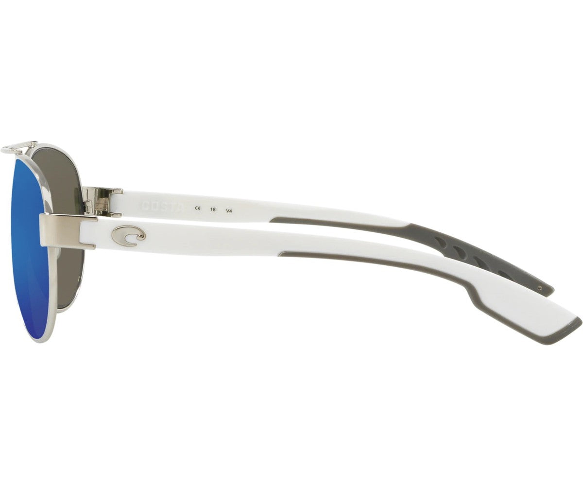 Очила Costa - Loreto - Palladium w/White Temples - Blue Mirror 580G