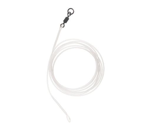Готов флуорокарбон повод с вирбел Fluoro Leader Ring Swivel