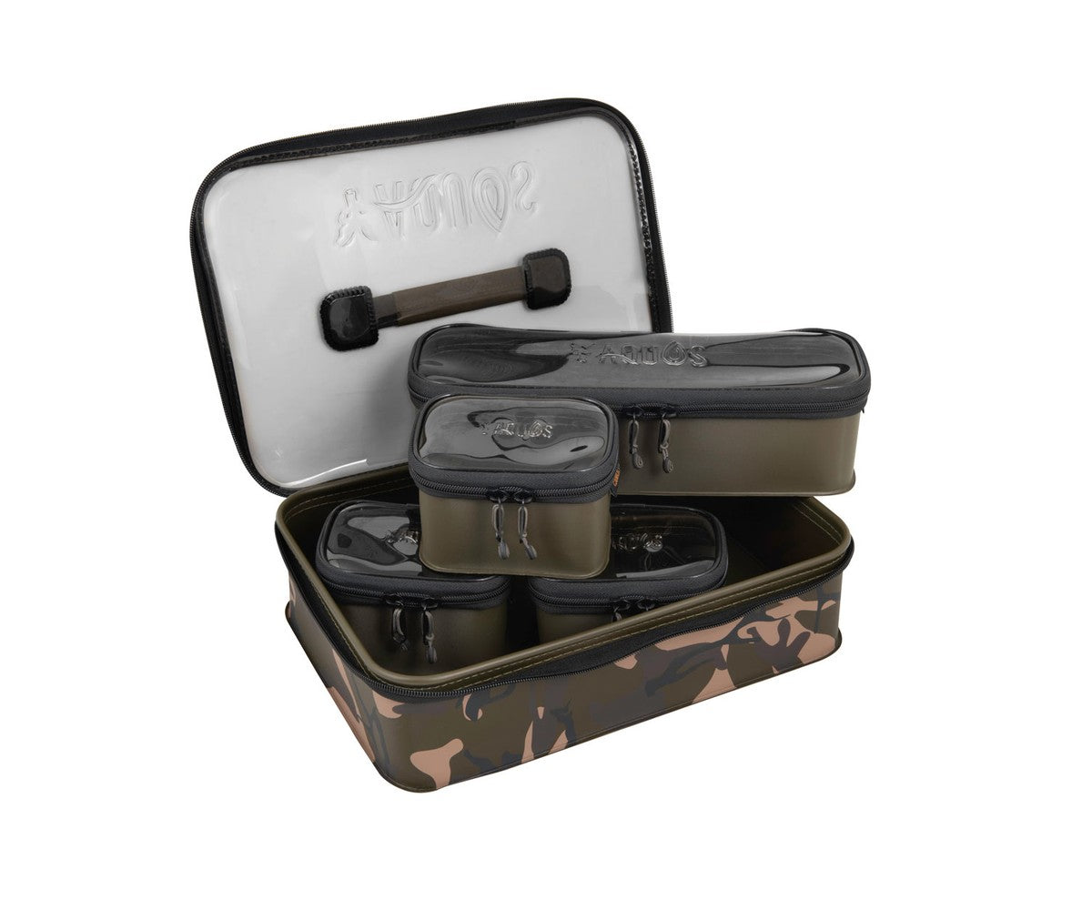 Несесер за аксесоари Fox Aquos Camolite Accessory Bag System