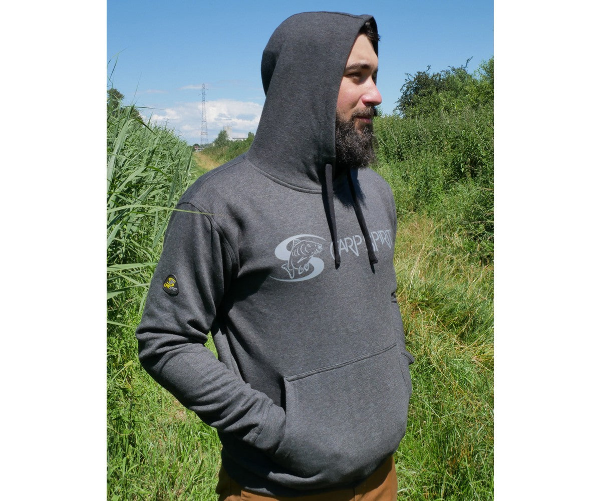 Суичър Carp Spirit Hoodie Charcoal