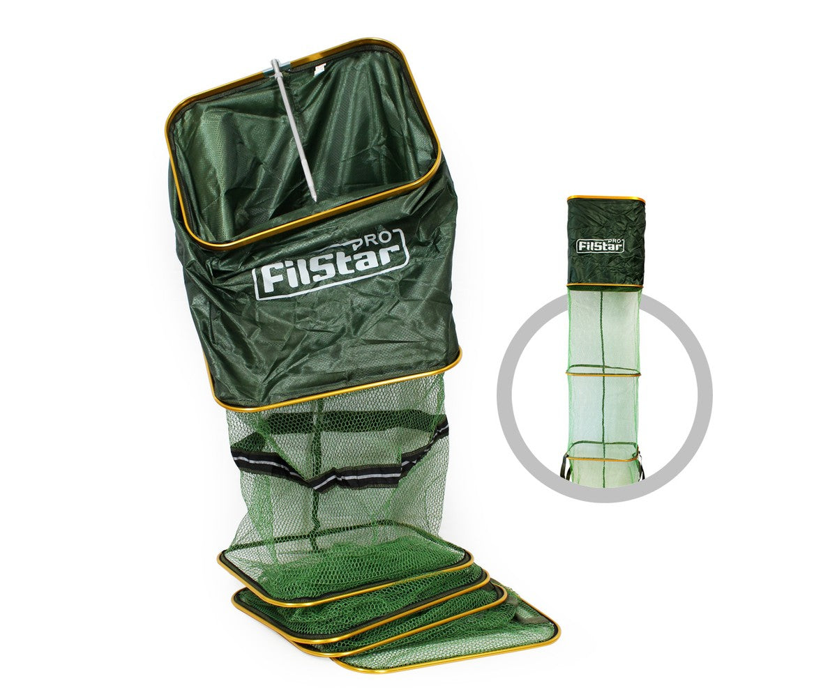 Живарник гумиран с колче Filstar Pro Rubber Net правоъгълен