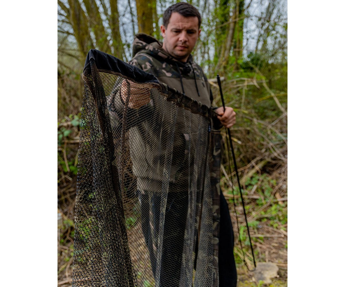 Резервна мрежа за кеп Fox Camo Landing Net Mesh