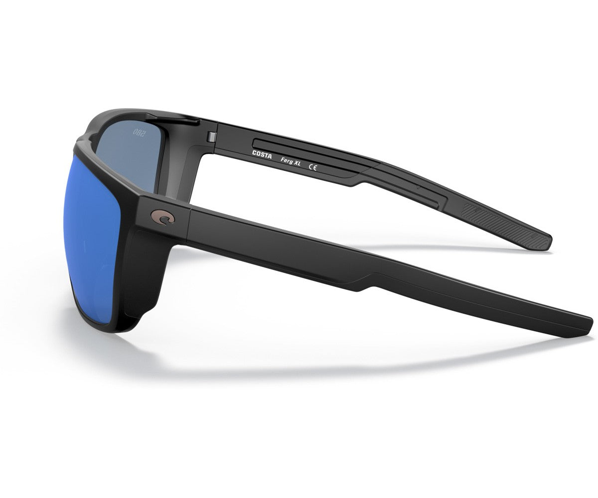 Очила Costa Ferg XL - Matte Black, Blue Mirror 580P