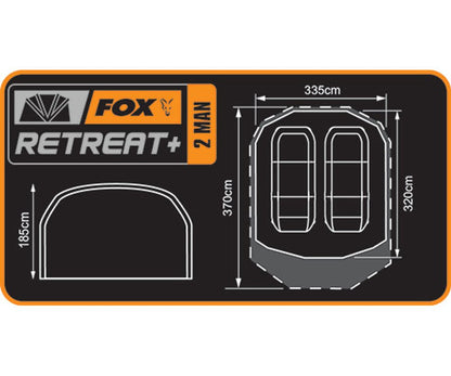 Вътрешен слой за палатка Fox Retreat+ 2 Person - Dome