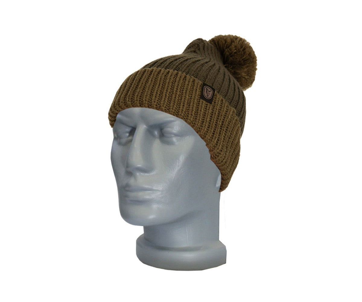 Шапка Fox Heavy Knit Bobble Hat