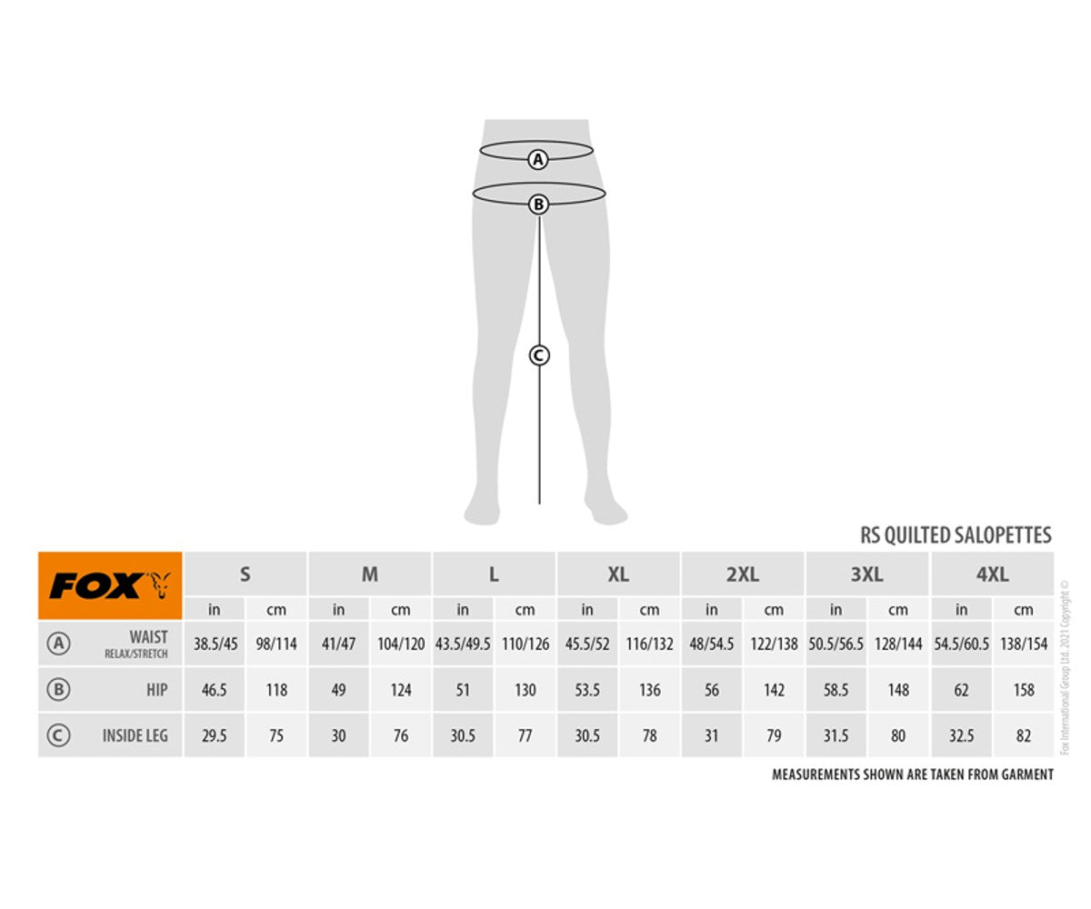 Гащеризон Fox RS Quilted Salopettes