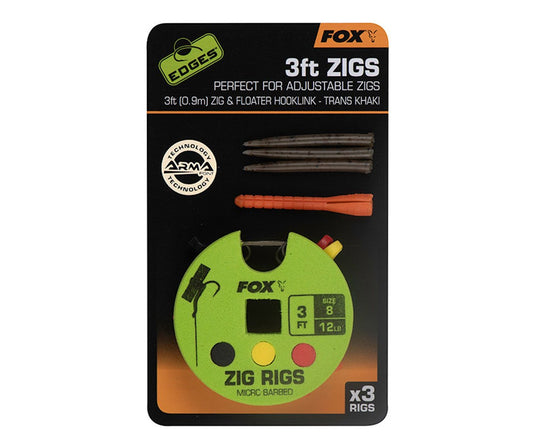 Монтаж Fox Edges Zig Rig 3 ft x 3