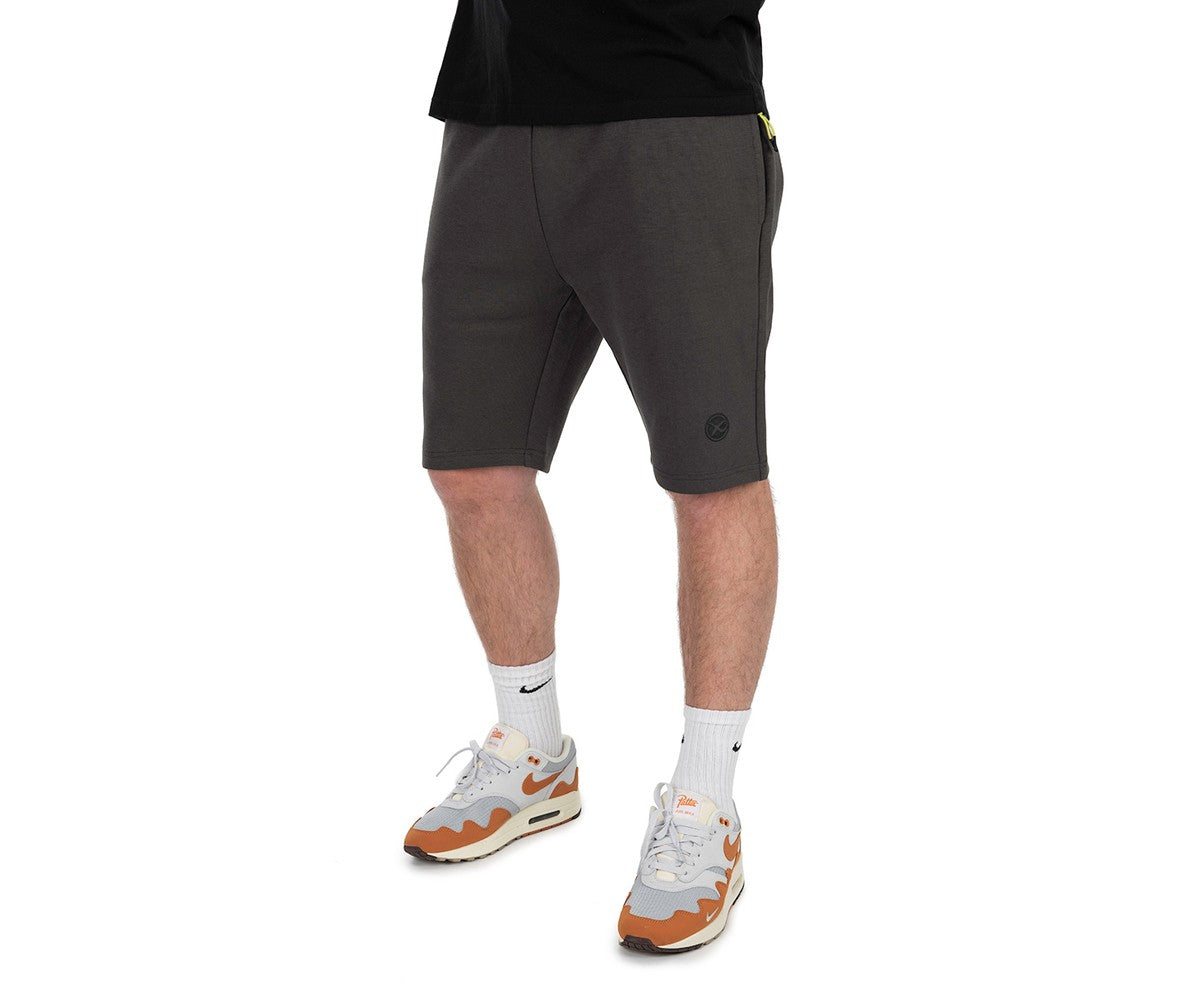 Къси панталони Matrix Jogger Shorts, Dark Grey / Lime