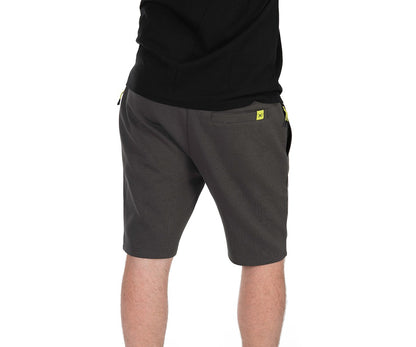 Къси панталони Matrix Jogger Shorts, Dark Grey / Lime