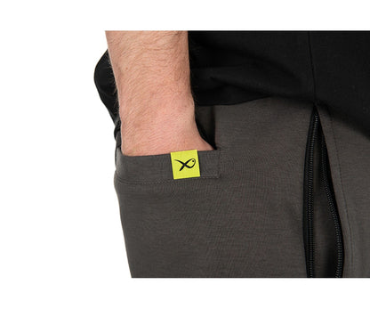 Къси панталони Matrix Jogger Shorts, Dark Grey / Lime