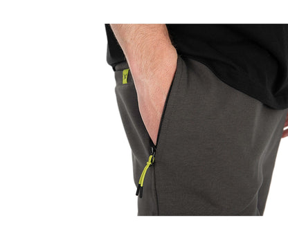 Къси панталони Matrix Jogger Shorts, Dark Grey / Lime