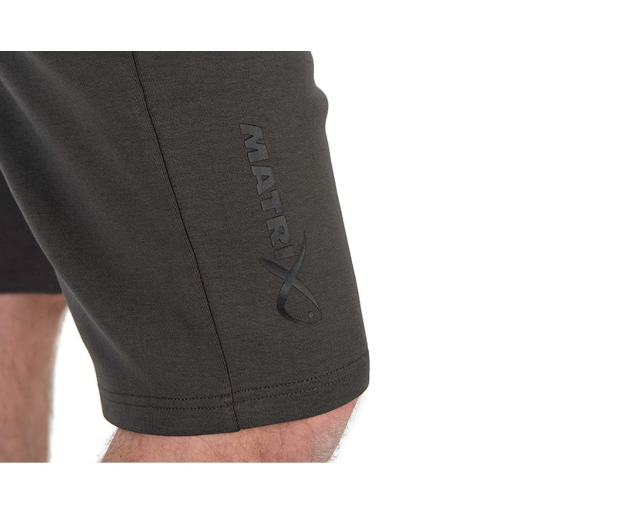 Къси панталони Matrix Jogger Shorts, Dark Grey / Lime
