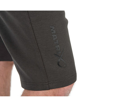 Къси панталони Matrix Jogger Shorts, Dark Grey / Lime