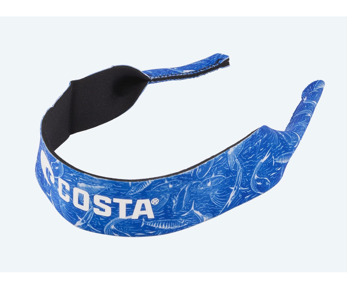 Връзка за очила Costa - мегапрен, кралско синьо
