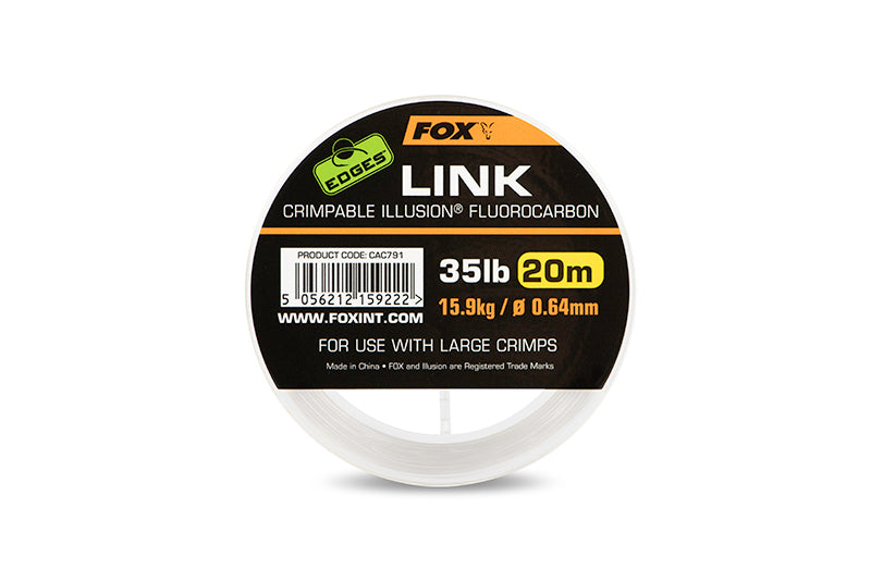 Флуорокарбон Fox Edges Link Illusion Fluorocarbon