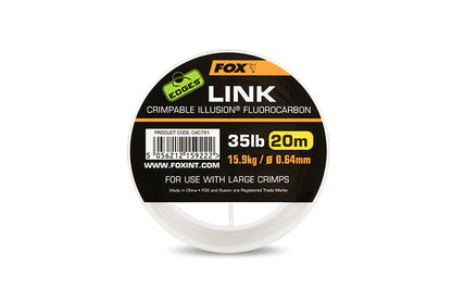 Флуорокарбон Fox Edges Link Illusion Fluorocarbon