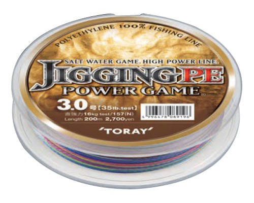 Плетено влакно Toray Jigging PE Power Game X4