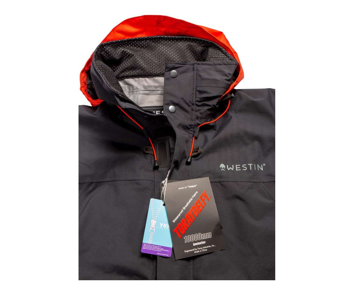 Яке Westin W6 Rain Jacket Steel Black
