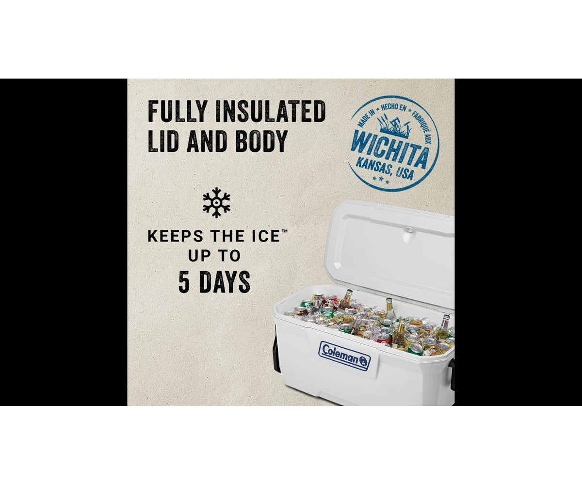 Хладилна кутия Coleman 100 qt Xtreme Marine Cooler Wheeled