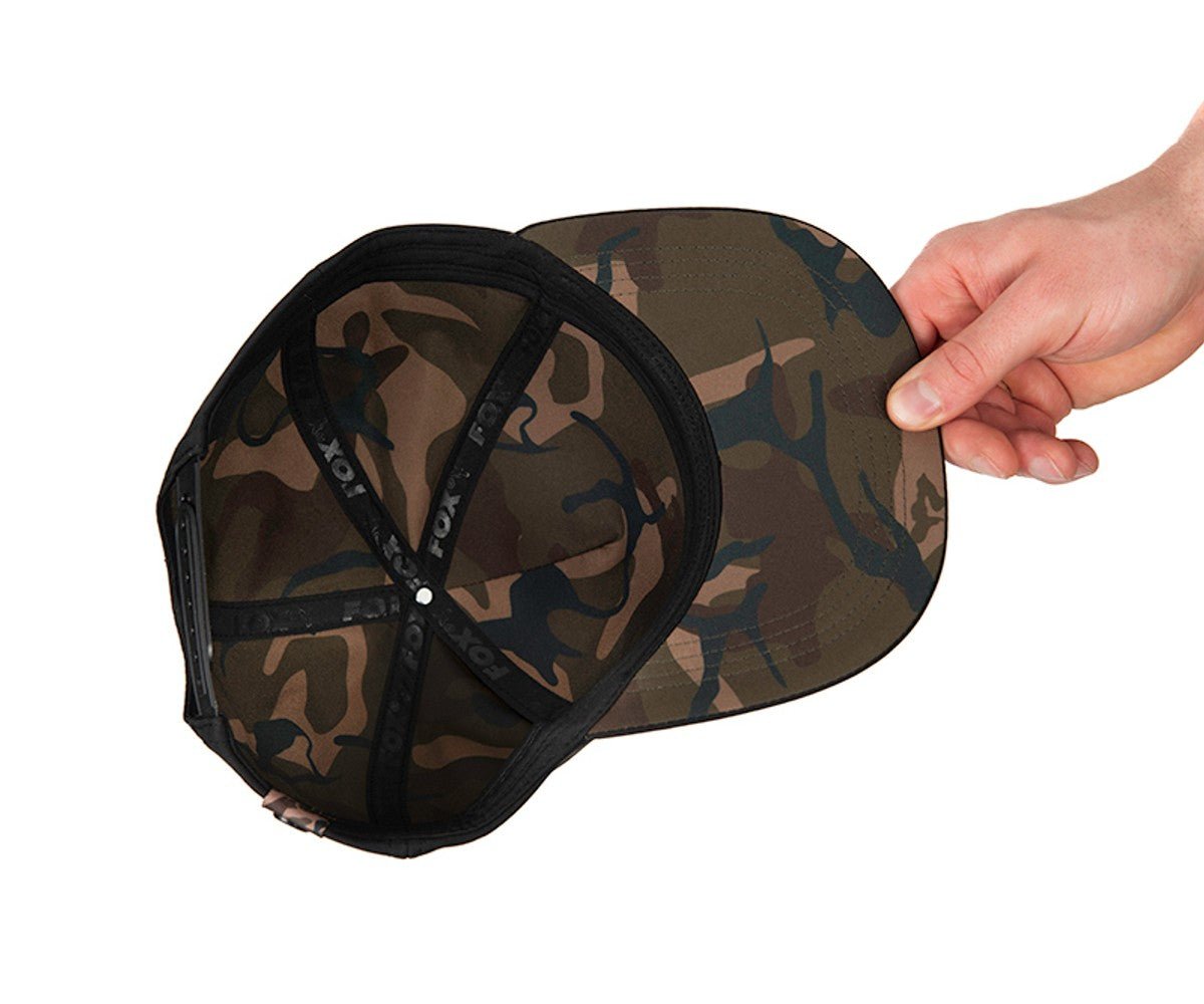 Шапка Fox Black/Camo Snapback Hat