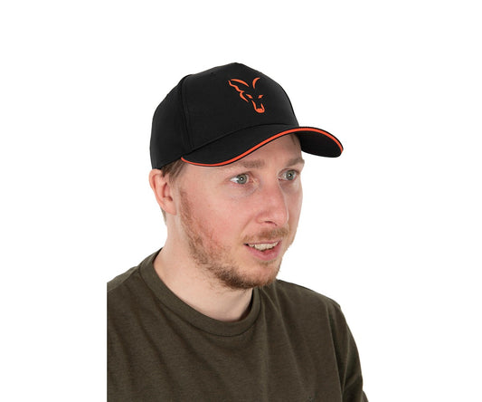 Шапка Fox Collection Baseball Cap Black/Orange
